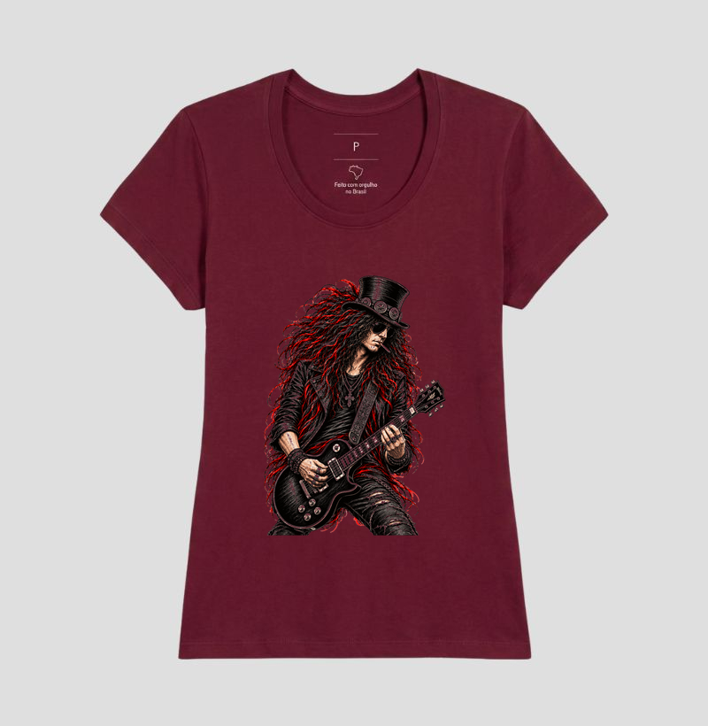 Camiseta Rock Guitarrista Vintage – Estampa Line Art Rebelde - Imagem 19