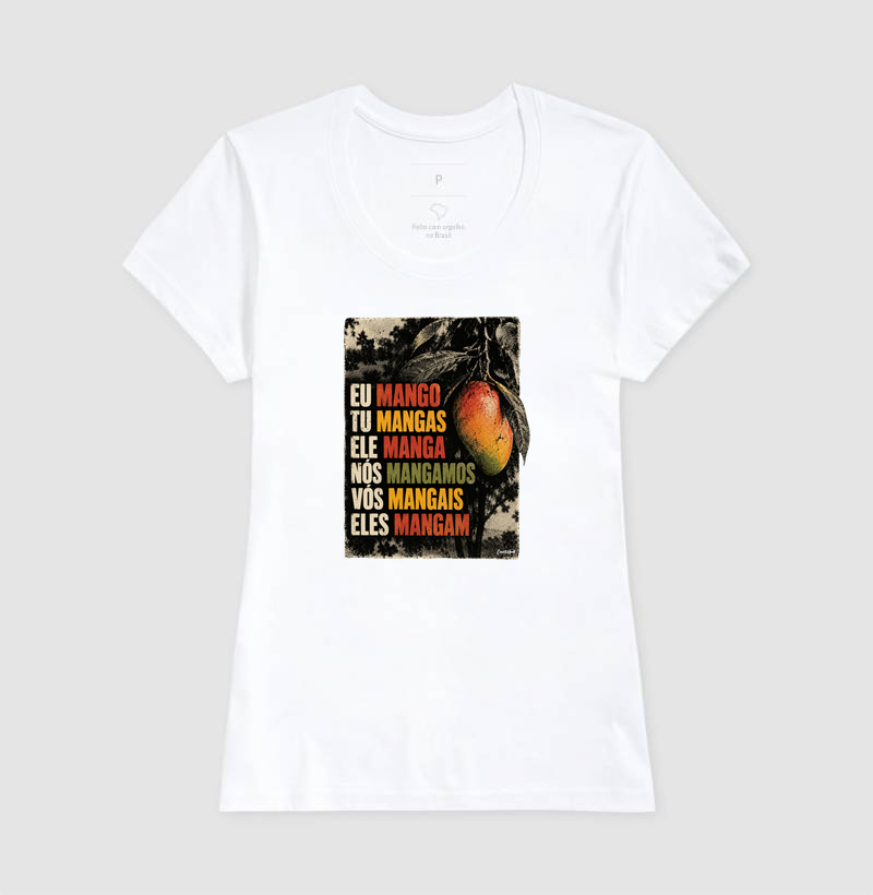 Camiseta verbo MANGAR - Imagem 5