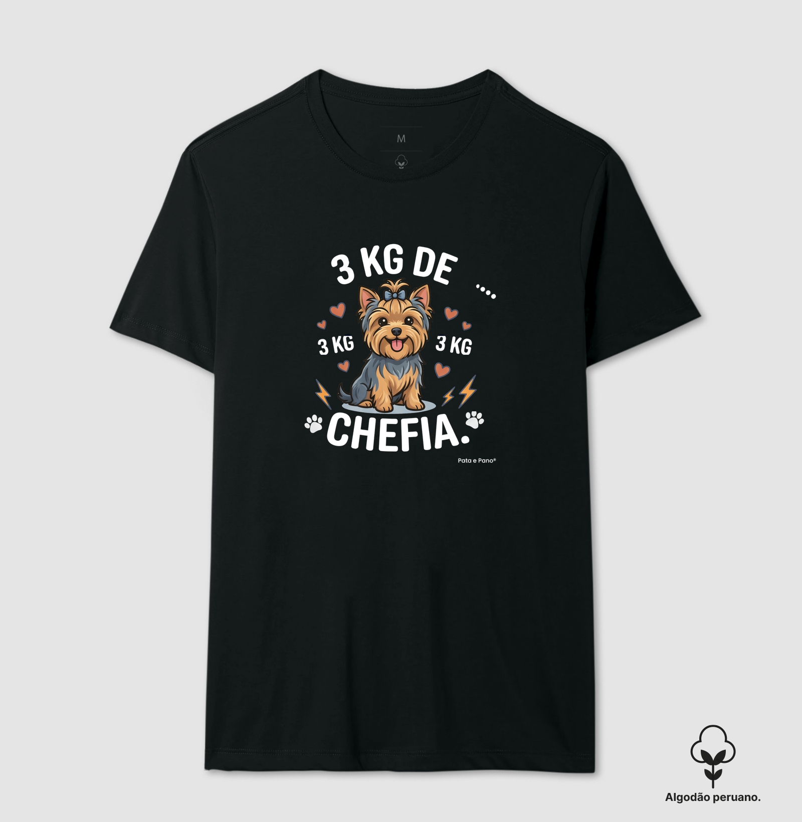 CAMISETA ALGODÃO PERUANO YORKSHIRE 3 KG - Imagem 9
