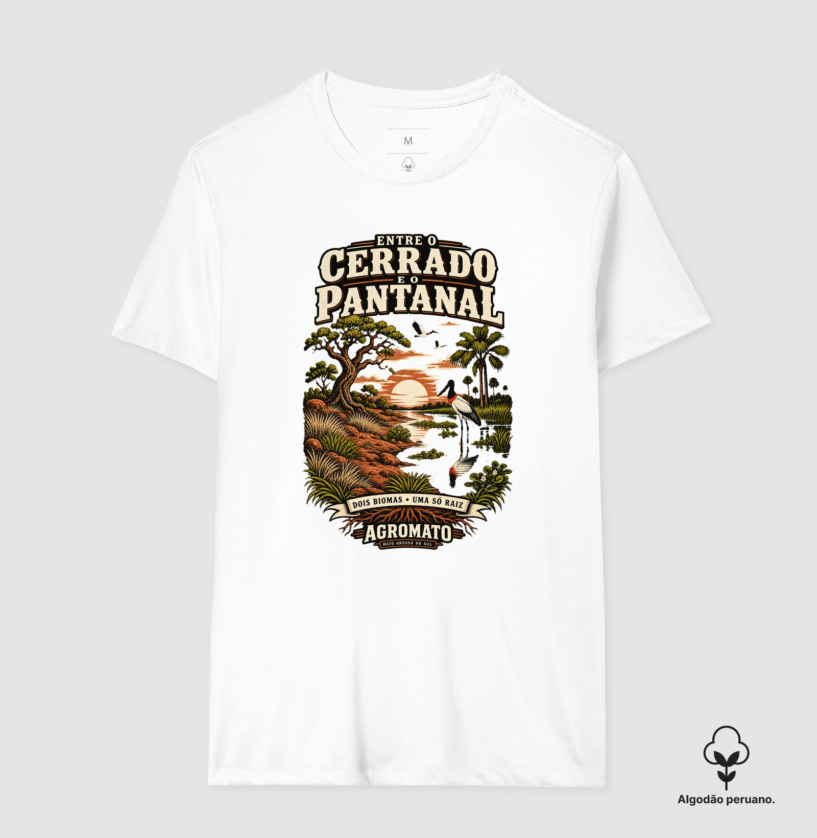 Camiseta Entre o Cerrado e o Pantanal - Imagem 4
