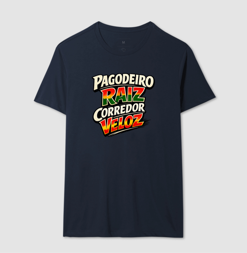 camiseta pagodeiro raiz, corredor veloz - Imagem 6
