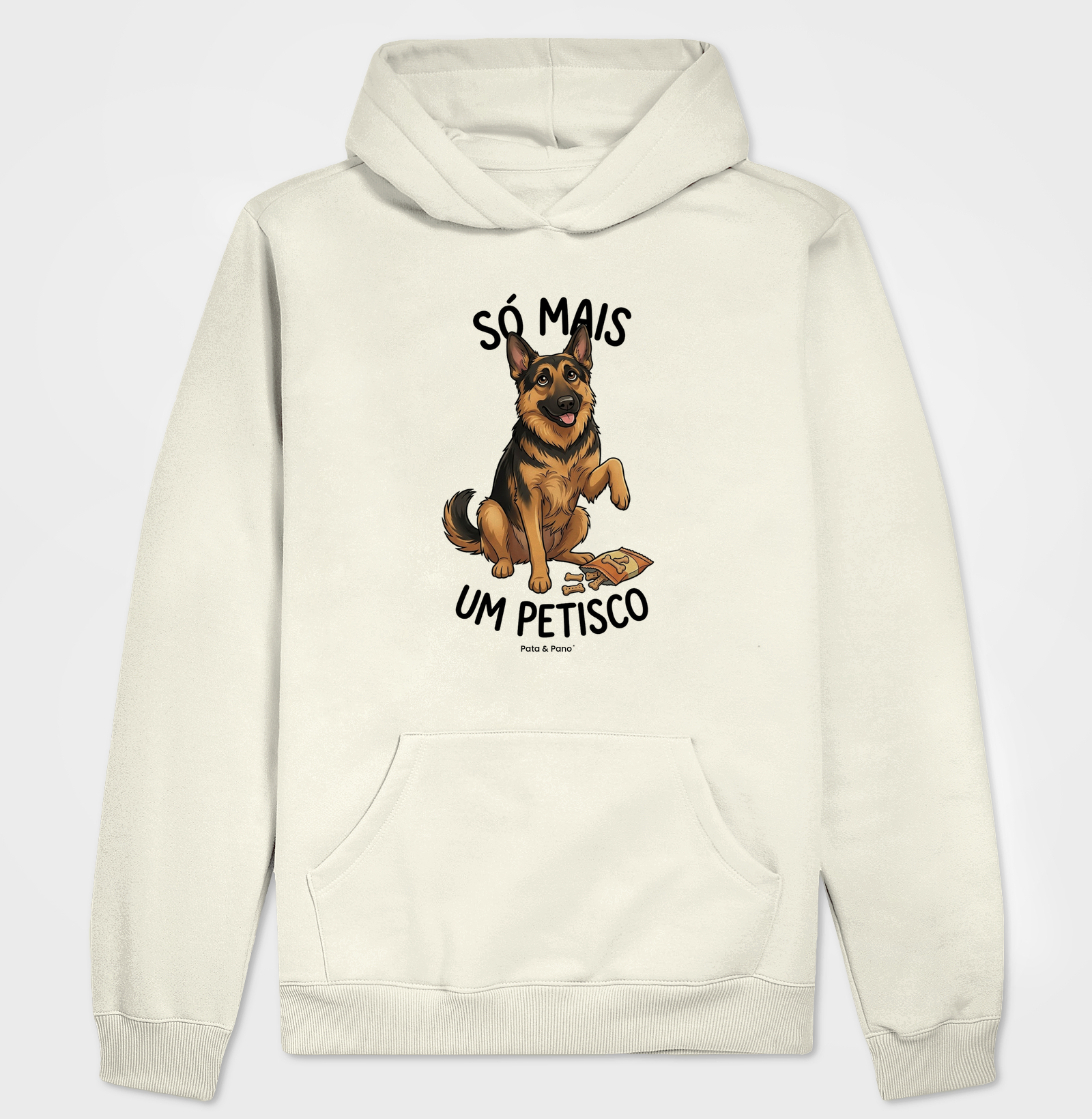 HODDIE MOLETOM PASTOR ALEMÃO PETISCO - Imagem 3