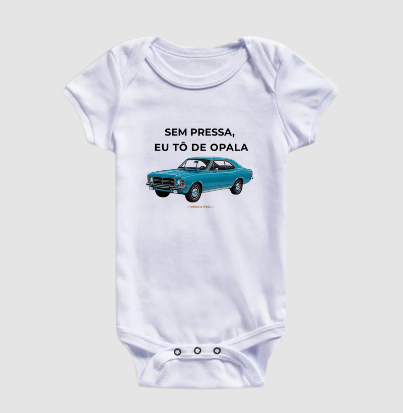 Sem pressa, eu tô de Opala - azul claro - Imagem 3