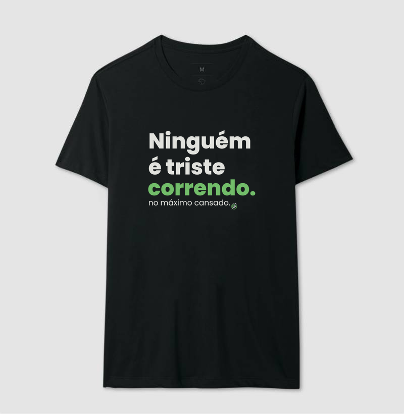 Camiseta Corrida - Ninguém É Triste Correndo - Imagem 2