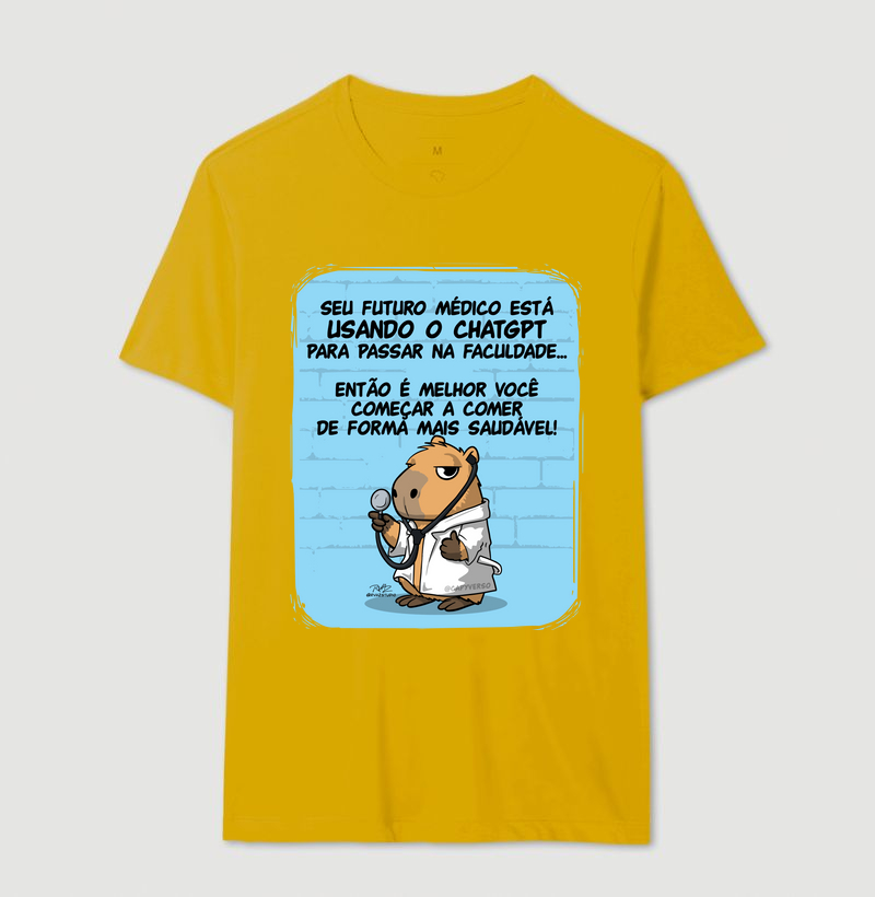 Camiseta Capivara Médico - Imagem 14