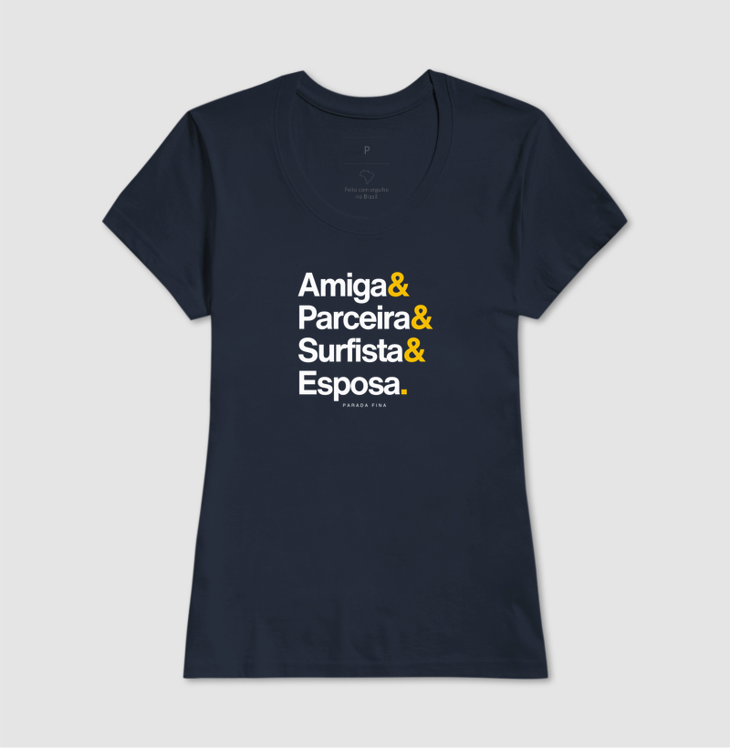 amiga & parceira & surfista & esposa. - Imagem 8