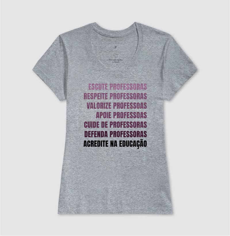 Camiseta | Acredite na educação - Imagem 7