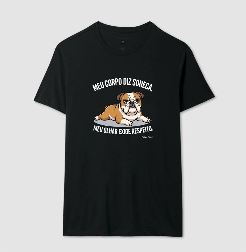 CAMISETA BULLDOGUE INGLÊS OLHAR - Imagem 2