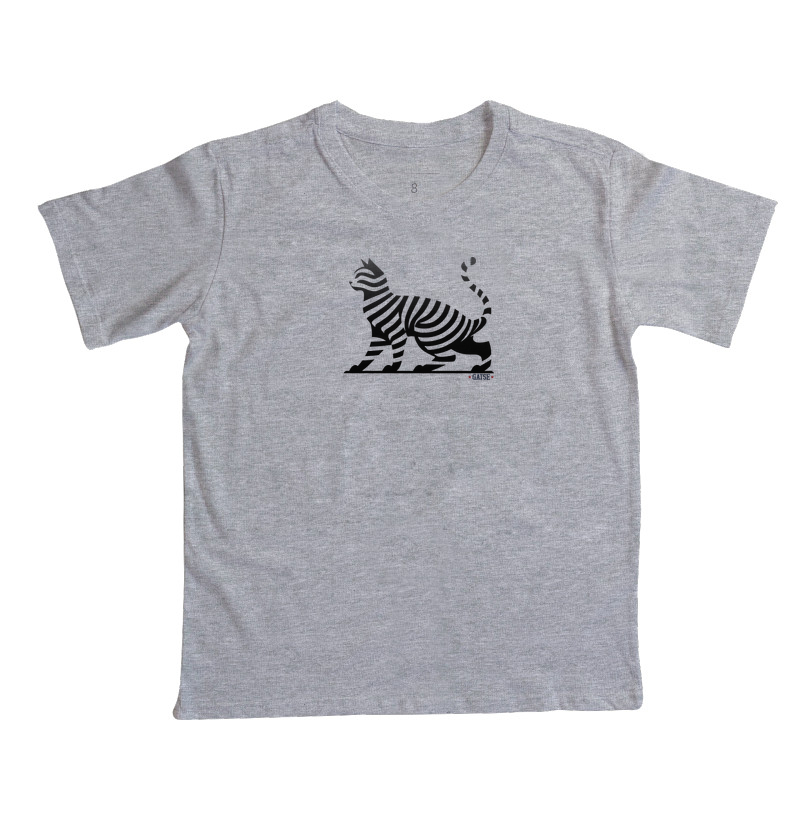 Infantil - Gato Listrado Gradiente - Imagem 5