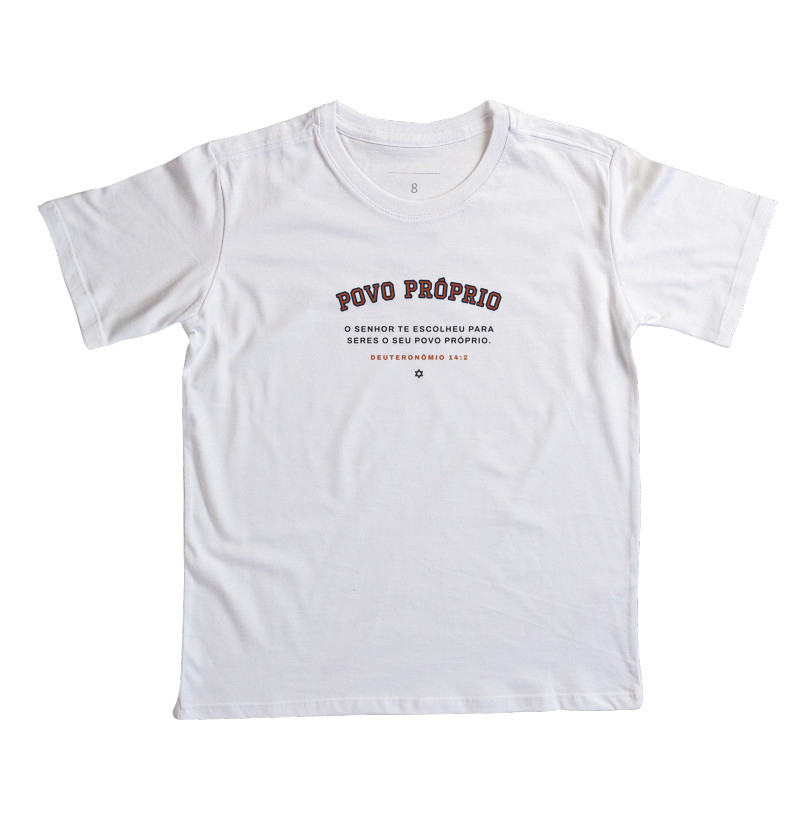 Camiseta Infantil Cristã Povo Próprio Israel Vivo - Imagem 2