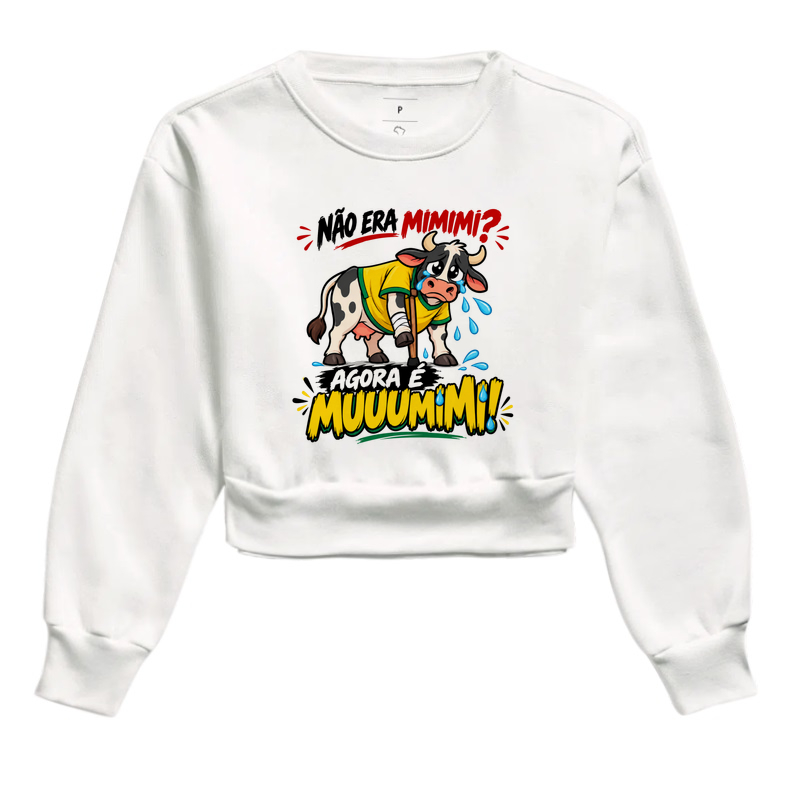 Cropped Moletom Muuumimi - Imagem 3