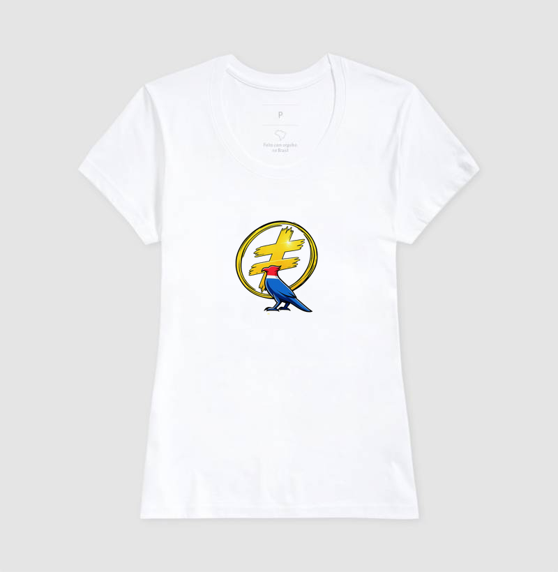 Camiseta com estampa “≠” e pássaro colorido — símbolo de diversidade e liberdade. Um manifesto de orgulho e inclusão para quem acredita na força das diferenças. - Imagem 5