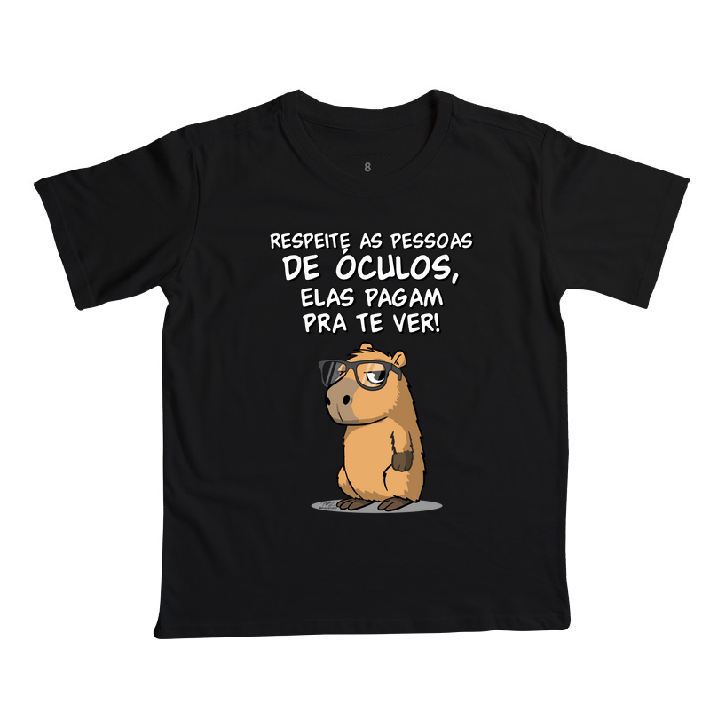 Camiseta Capivara Óculos - Imagem 5