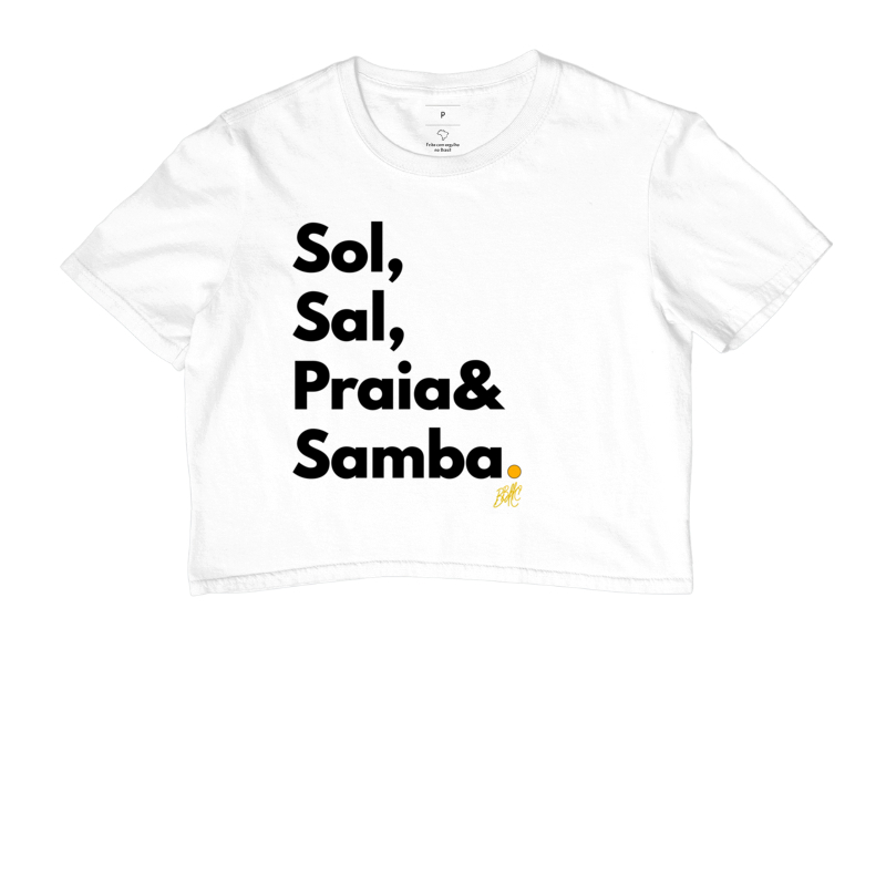 Cropped Sal Praia Samba - Imagem 3