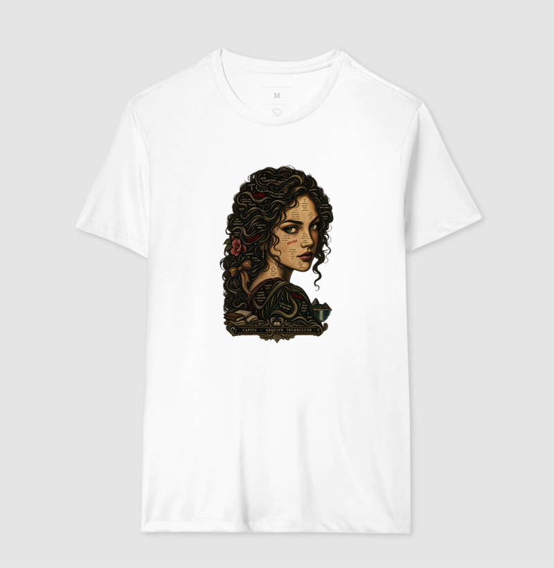 Camiseta Capitu Olhos de Ressaca – Dom Casmurro - Imagem 4