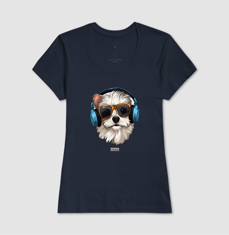 Shih Tzu de phone e óculos escuro - Imagem 7