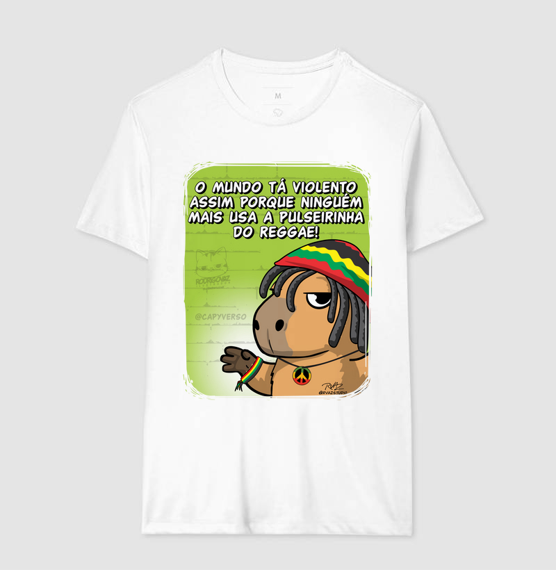 Camiseta Capivara Reggae - Imagem 4