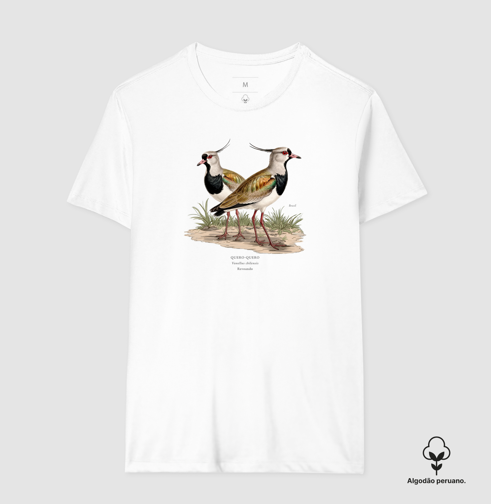 Naturalistas - Quero-quero - Algodão Peruano - Imagem 4