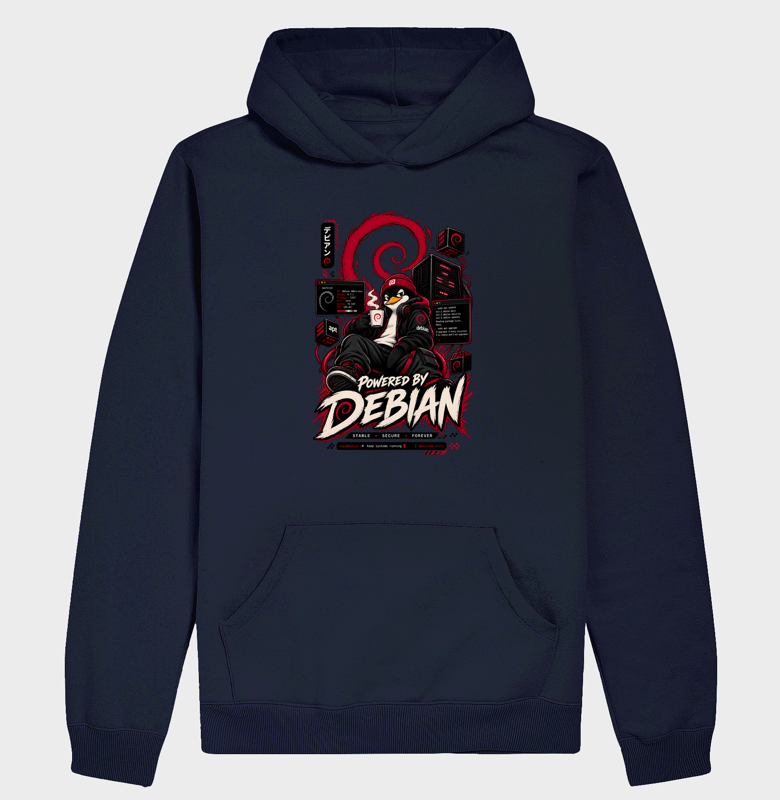 Powered by Debian — Stable, Secure, Forever - Imagem 4
