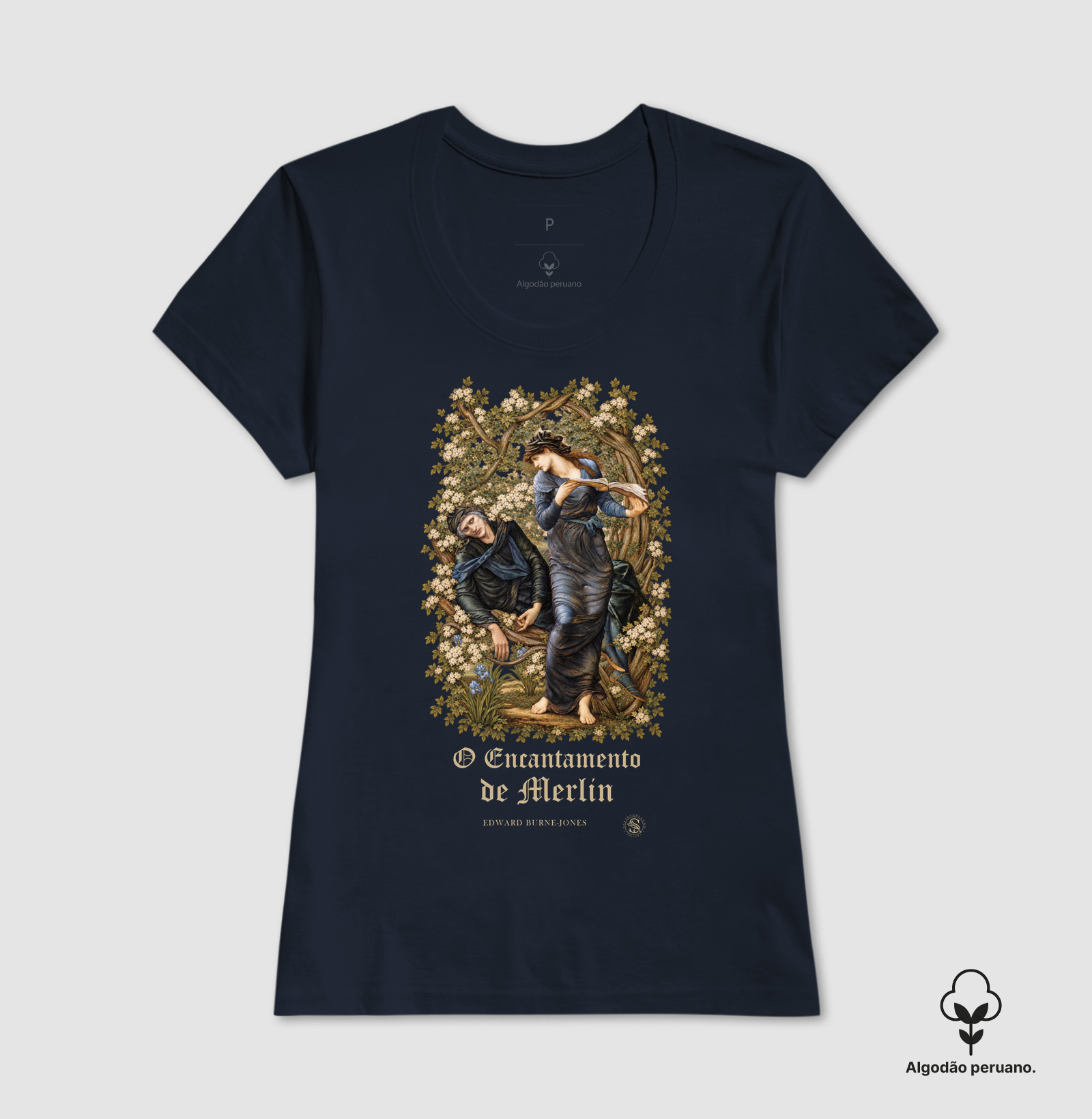 O Encantamento de Merlin — Edward Burne-Jones - Imagem 4