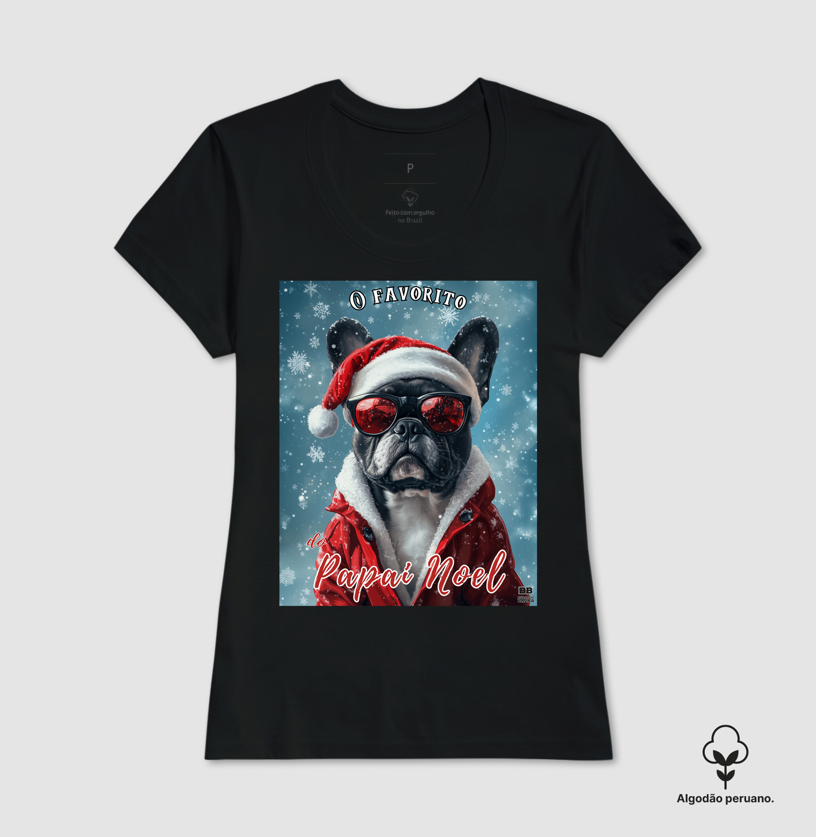 Camiseta Premium Bulldog Frances "Favorito" - Imagem 5