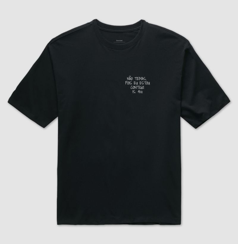 Camiseta Oversized Isaias 41:10 Bolso - Imagem 2