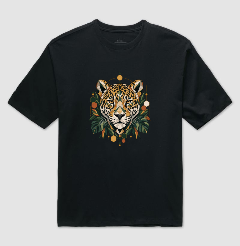 Camiseta Oversized - Onça Pintada - Imagem 3