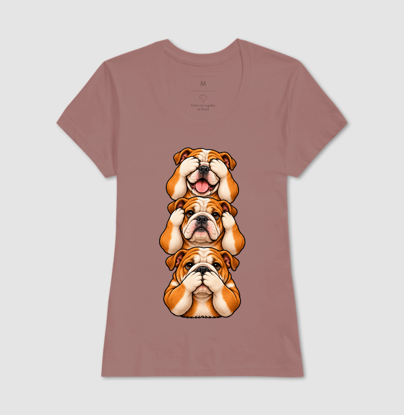 Ver, Ouvir e Falar versão Bulldog (minimal) - Imagem 15