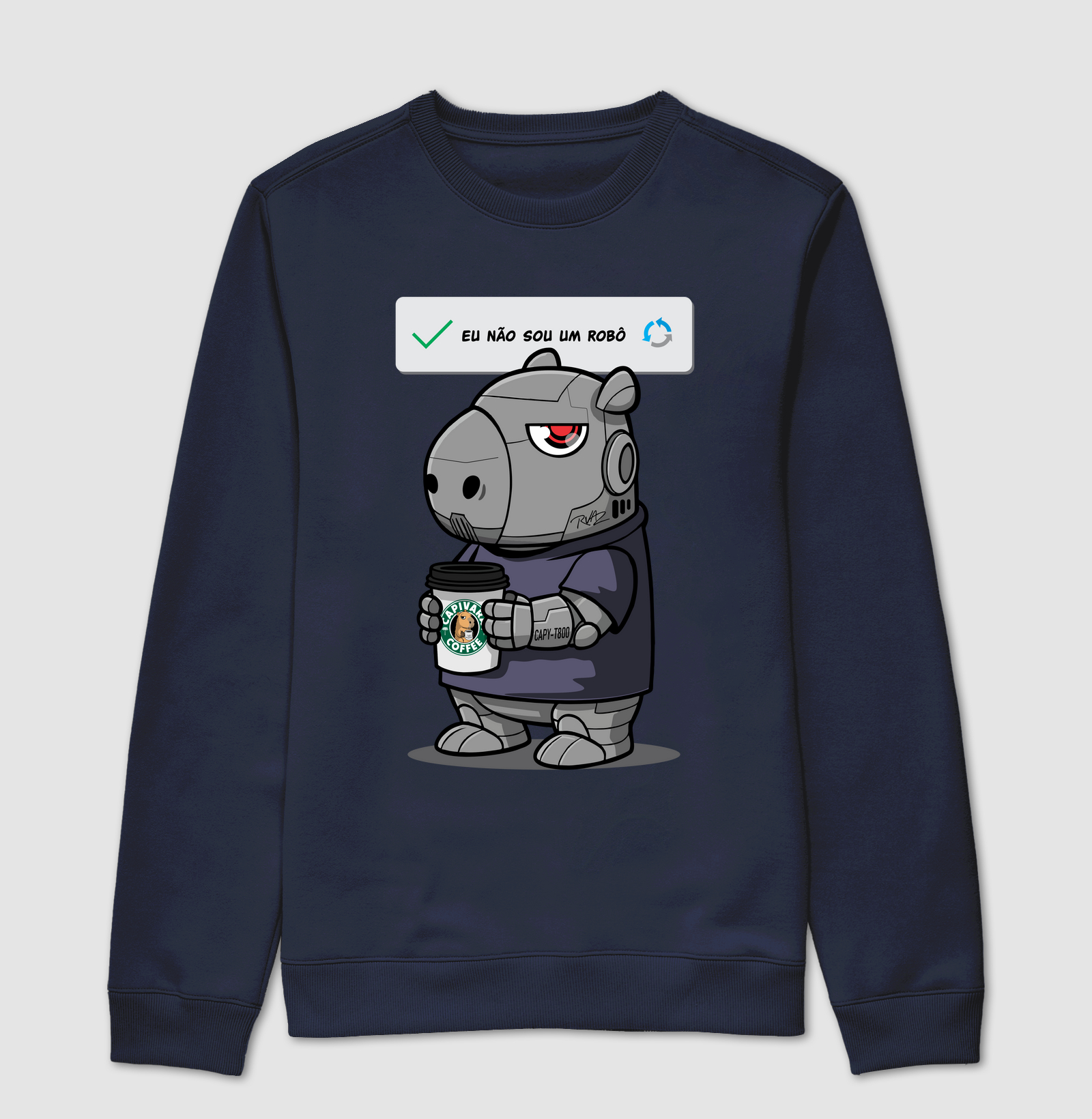 Camiseta Capivara Robô - Imagem 5