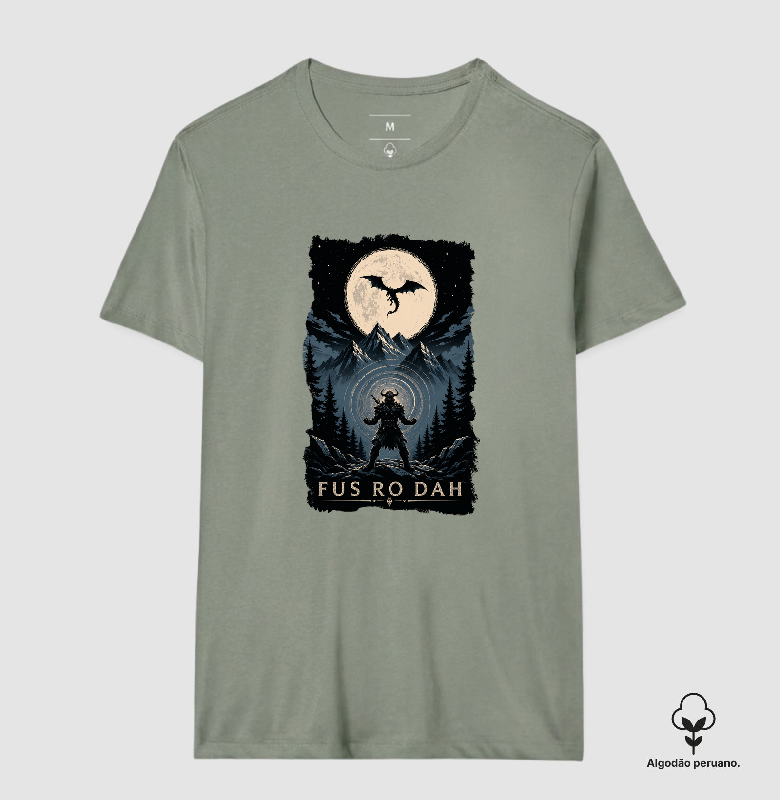 Camiseta - "Fus Ro Dah!" - Imagem 3