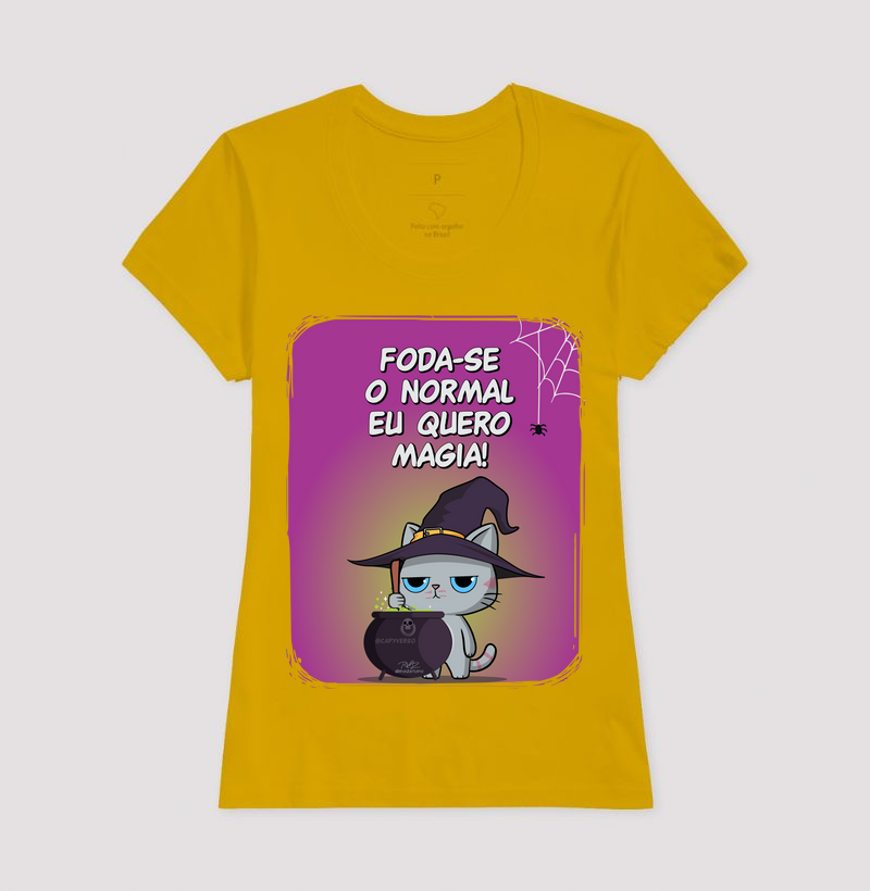 Camiseta Gato Sincero Magia - Imagem 15