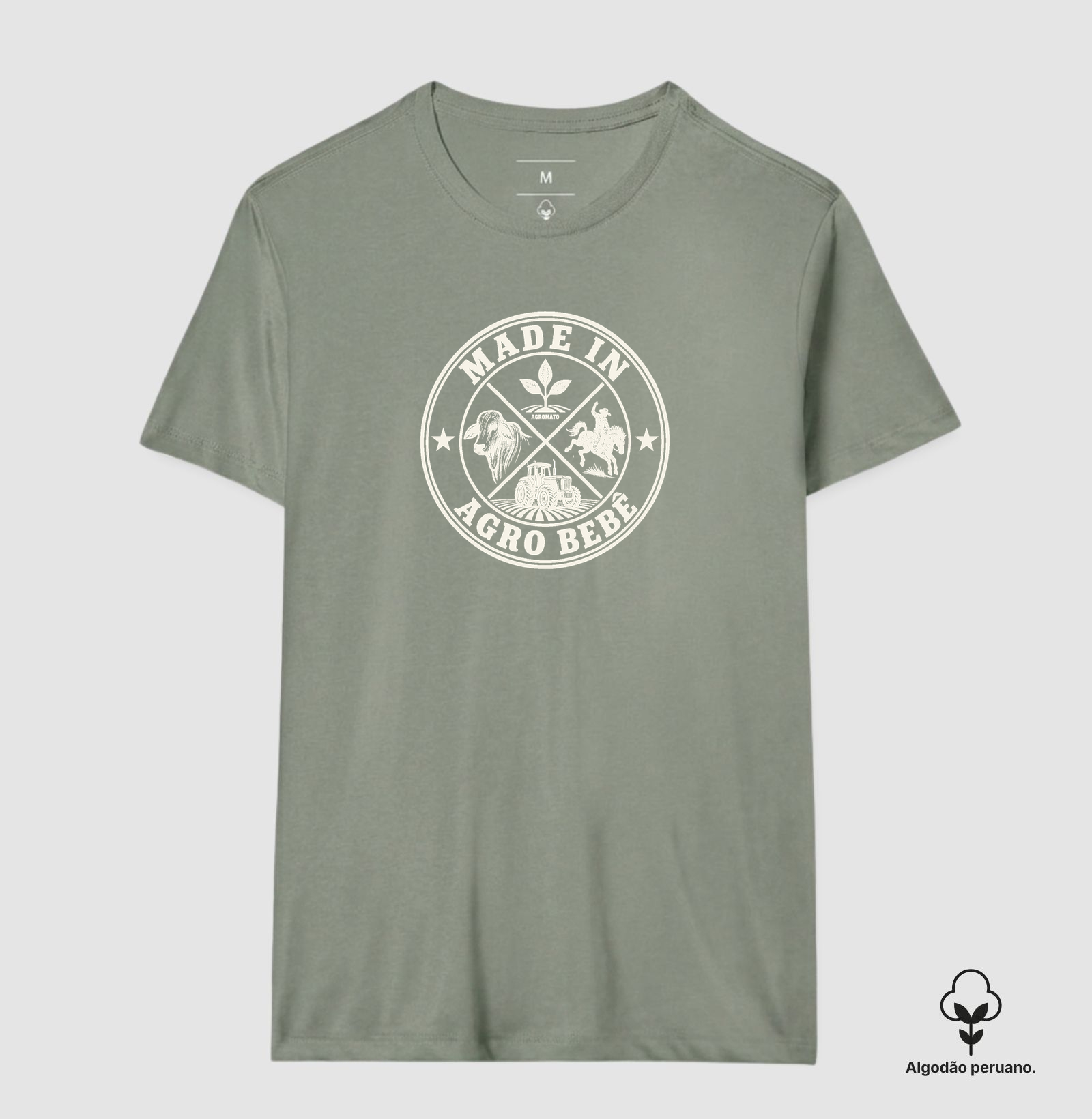 Camiseta Made in Agro Bebê - Imagem 8