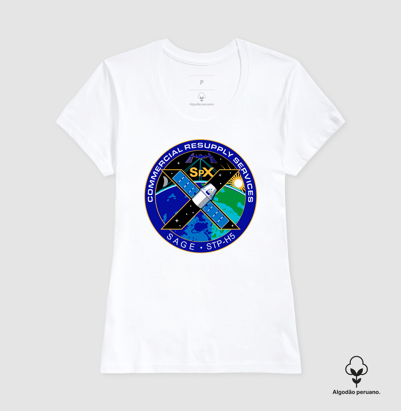 Emblema SpaceX CRS-10: Missão ISS (Coleção Odyssey) - Imagem 5