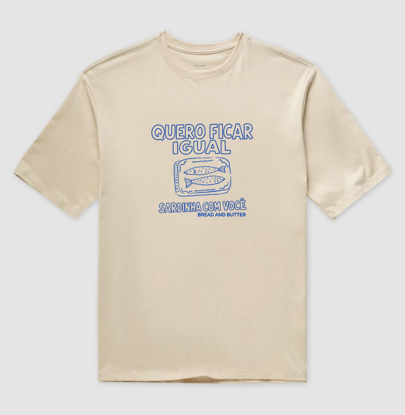 Camiseta Oversized Sardinha - Imagem 2