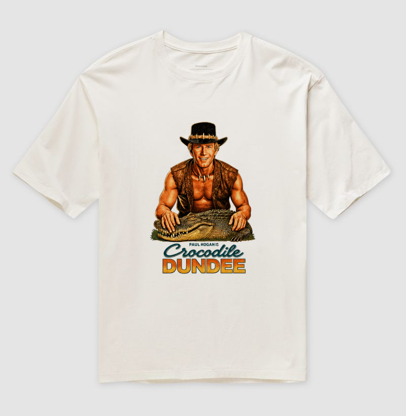 Camiseta Crocodilo Dundee Paul Hogan - Imagem 4