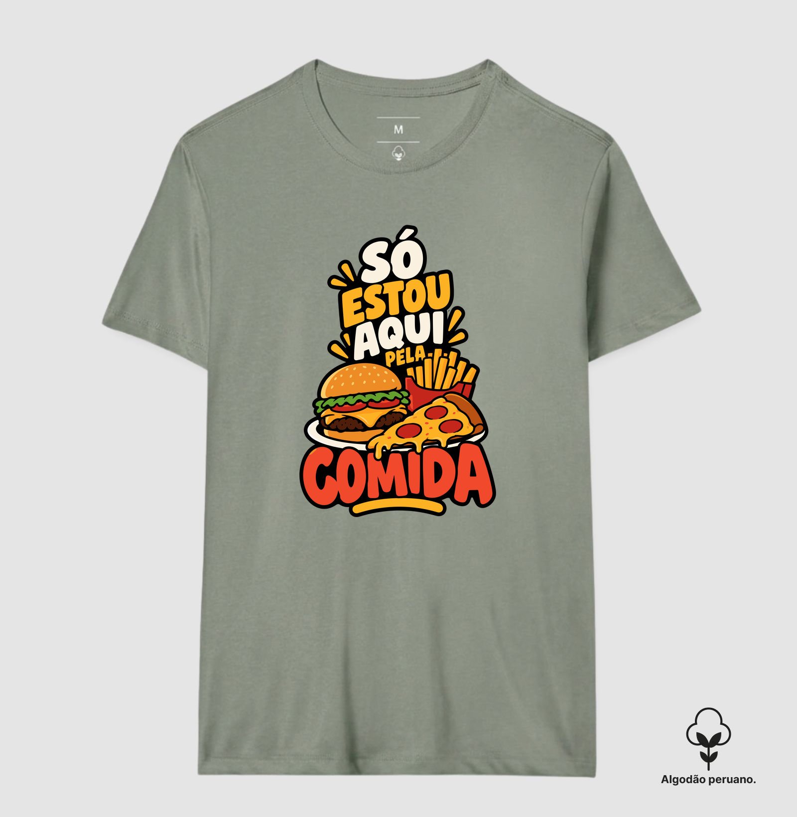 Só Estou Aqui pela Comida – Hambúrguer e Pizza - Imagem 4