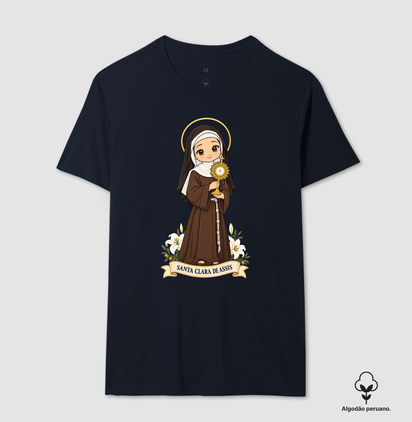 Santa Clara de Assis estilo chibi - Imagem 9