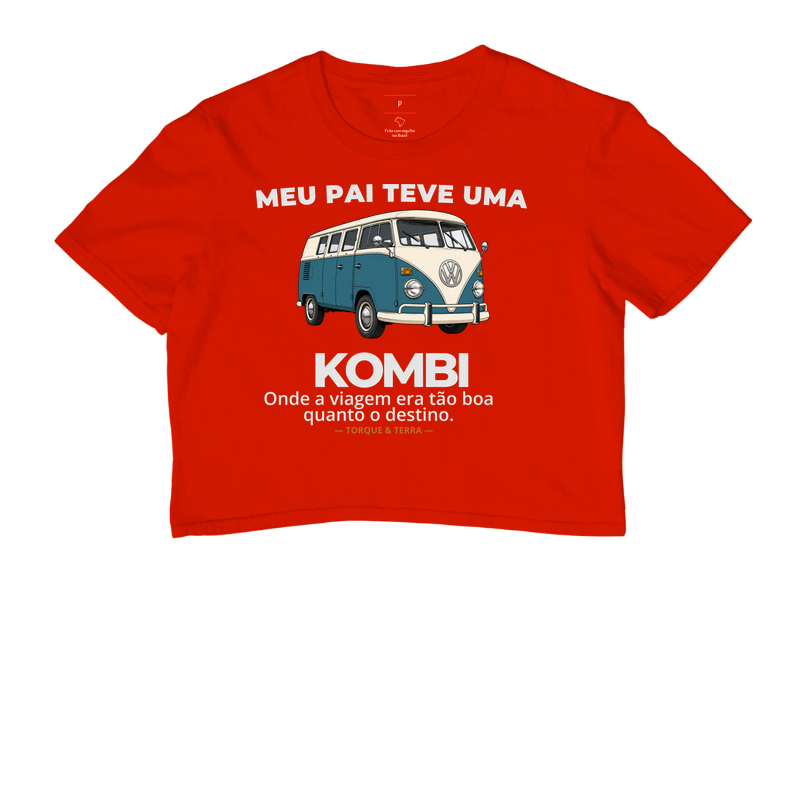 Meu pai teve uma - KOMBI - azul com branco - Imagem 7