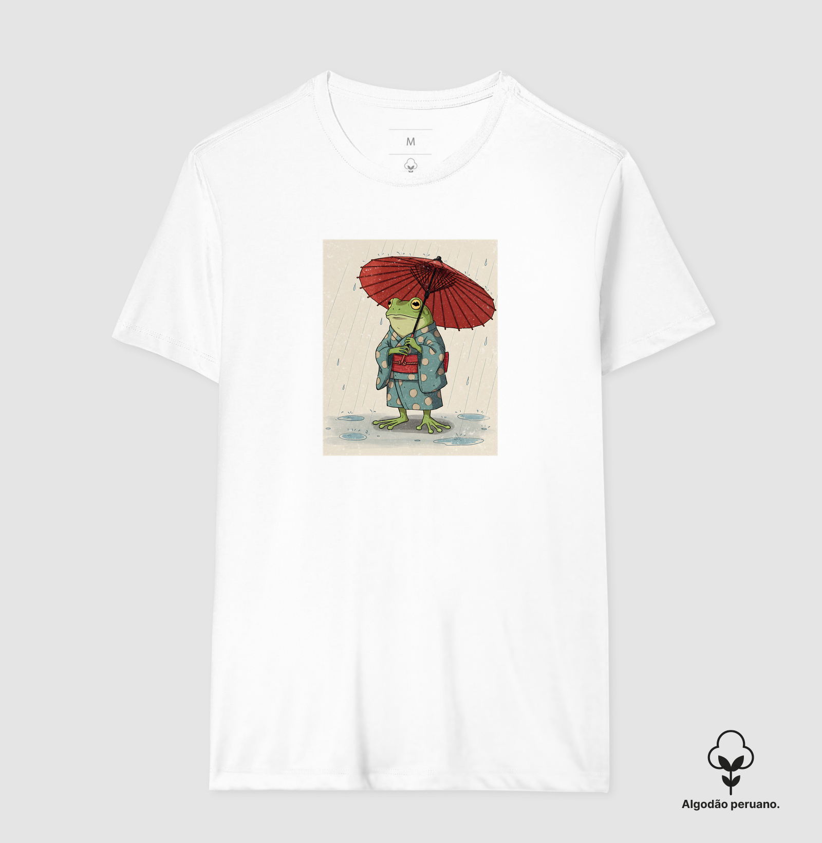Camiseta Algodão Peruano Ame Kaeru - Imagem 7