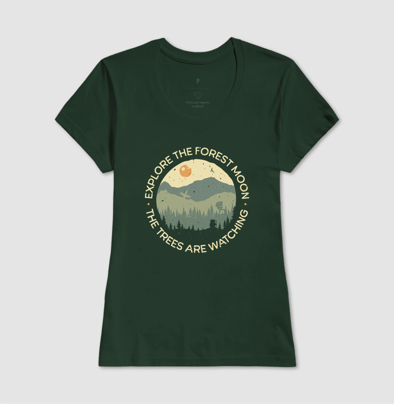 Camiseta  Explore the forest moon - Imagem 9