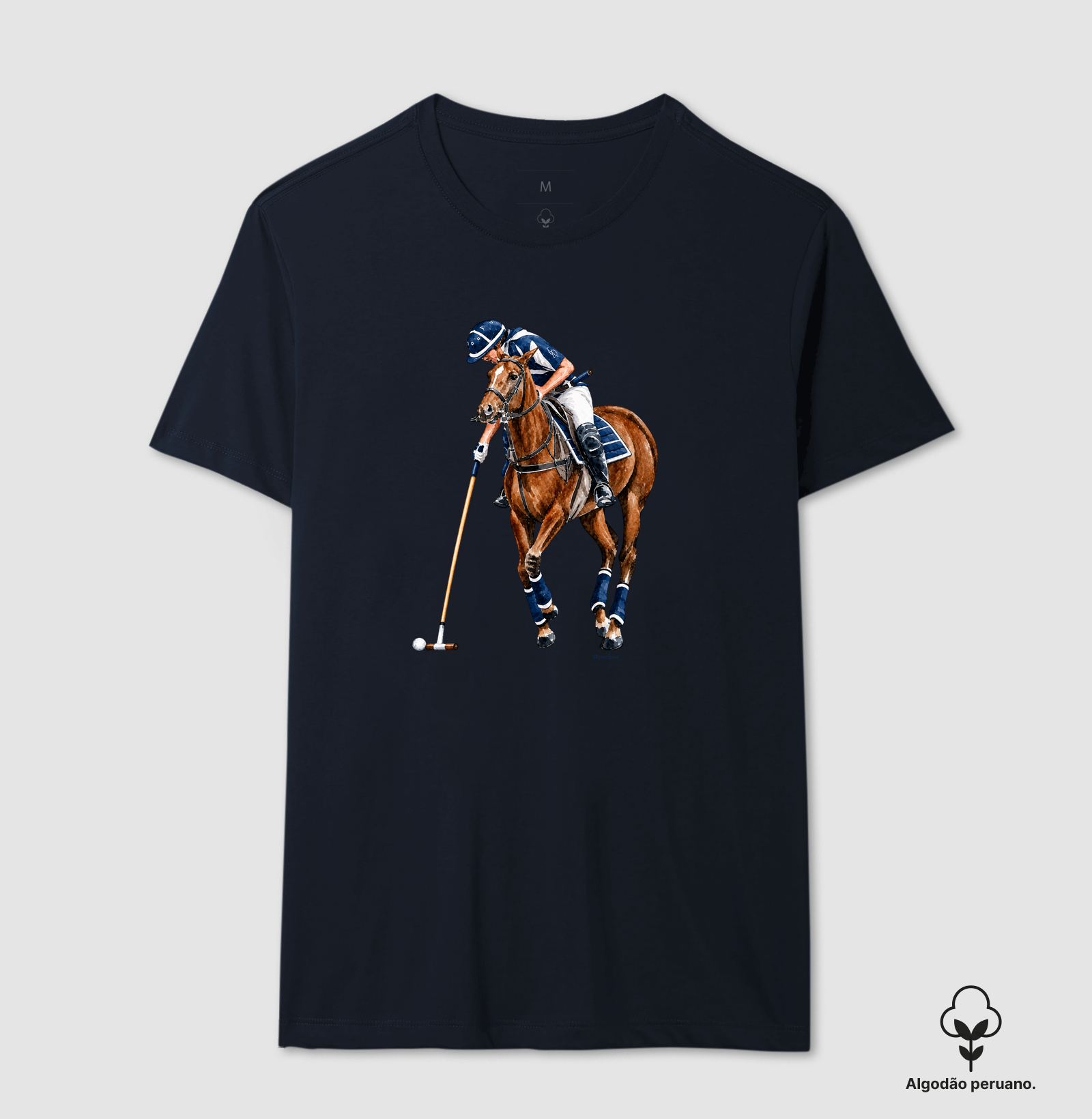 Polo - Blue&White (Castanho) - Imagem 5
