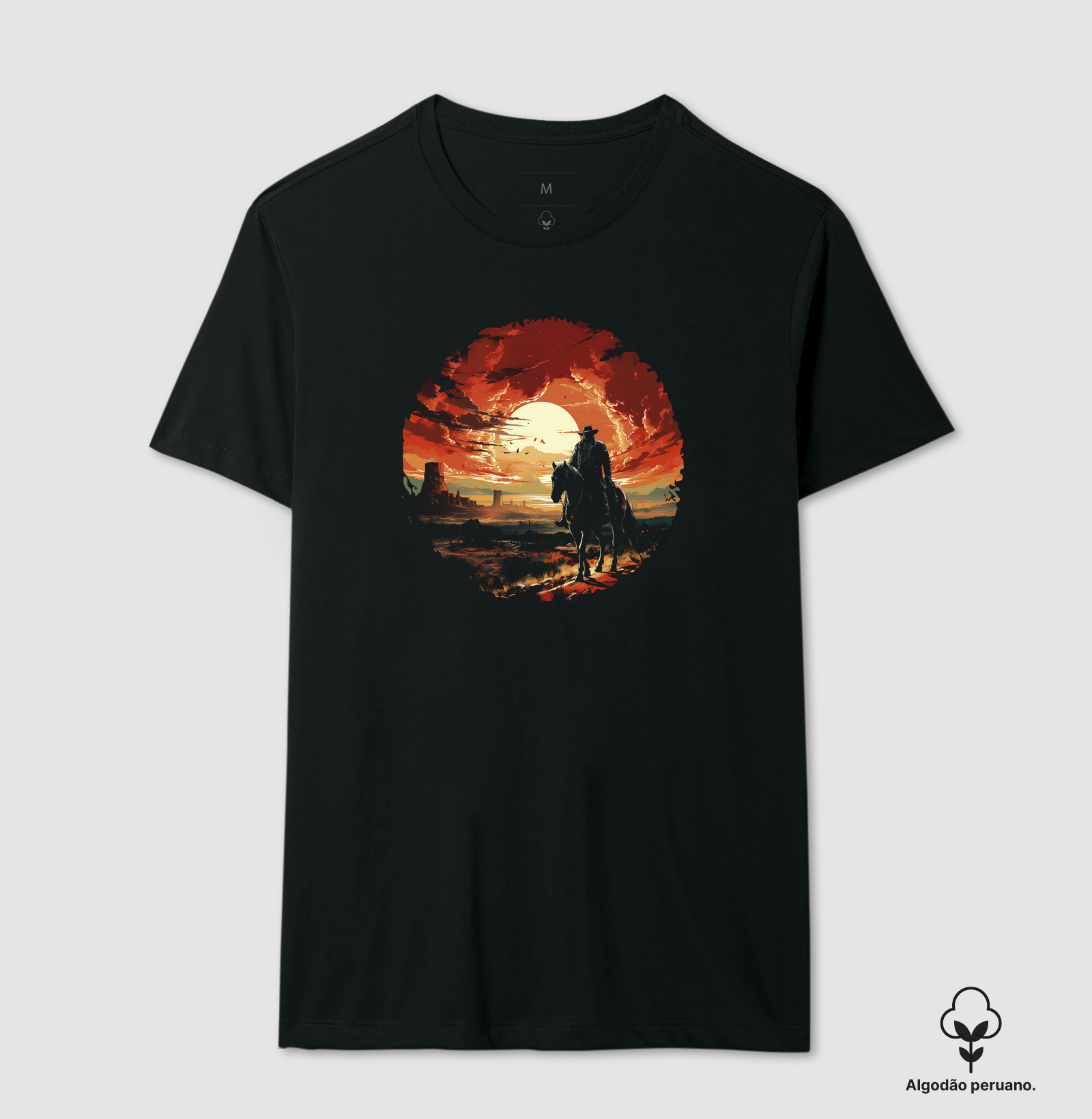 Camiseta Algodão Peruano Western Redemption - Imagem 4