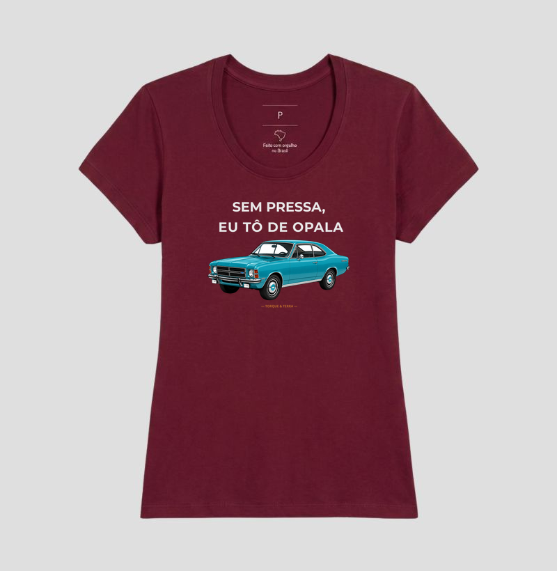 Sem pressa, eu tô de Opala - azul claro - Imagem 19