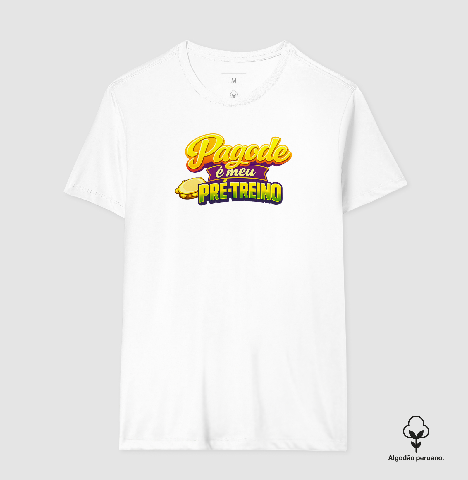 camiseta pagode é meu pré - treino - Imagem 7