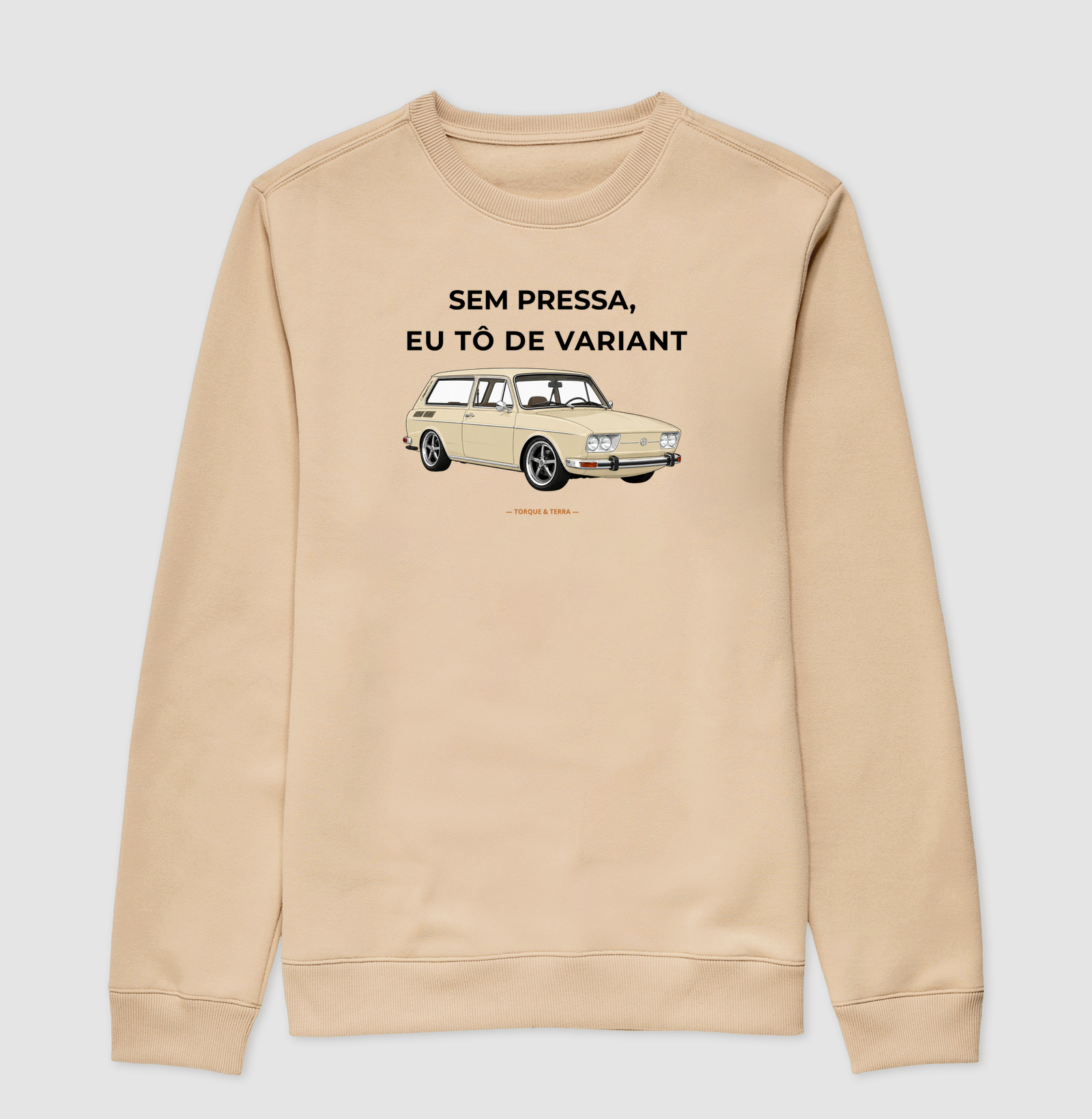 Sem pressa, eu tô de Variant - Bege - Imagem 3