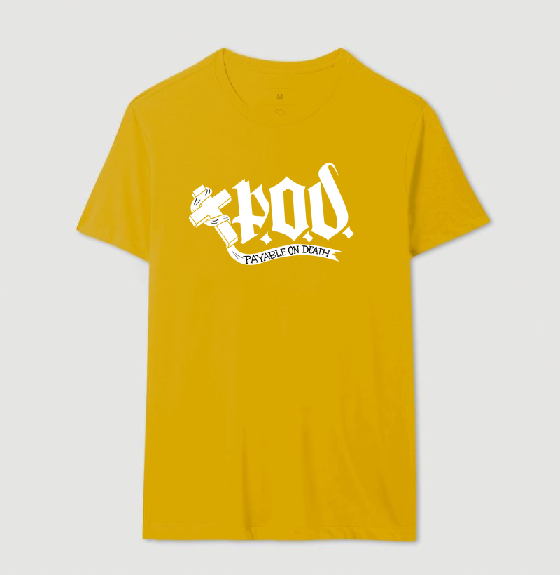 Camiseta Básica - P.O.D. (Payable on Death) - Imagem 10