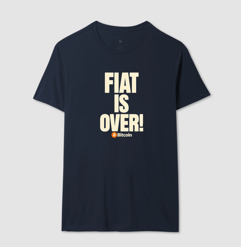 Camiseta Bitcoin Fiat Is Over - Imagem 7