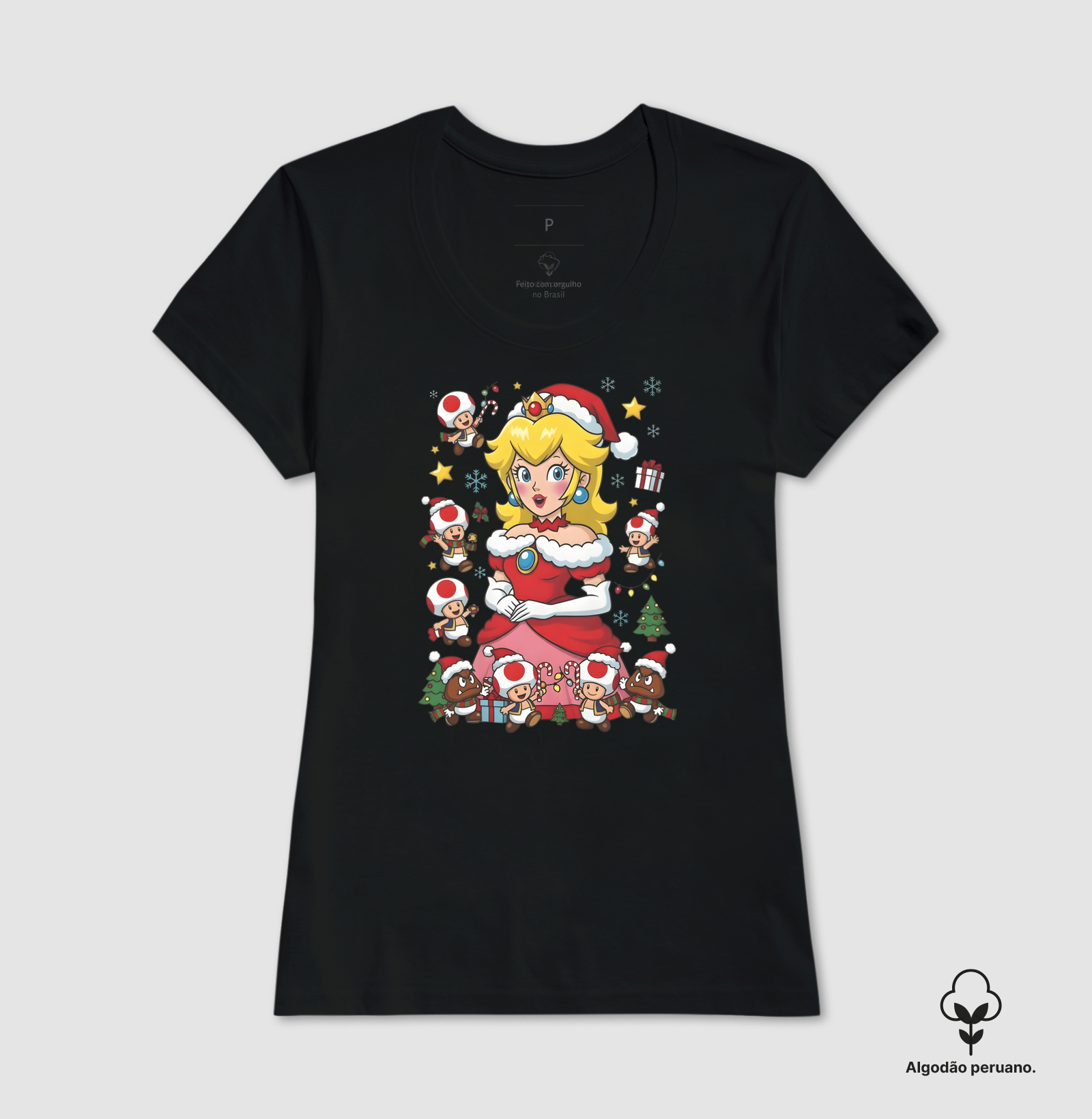 Princesa Peach - Feliz Natal - Imagem 6