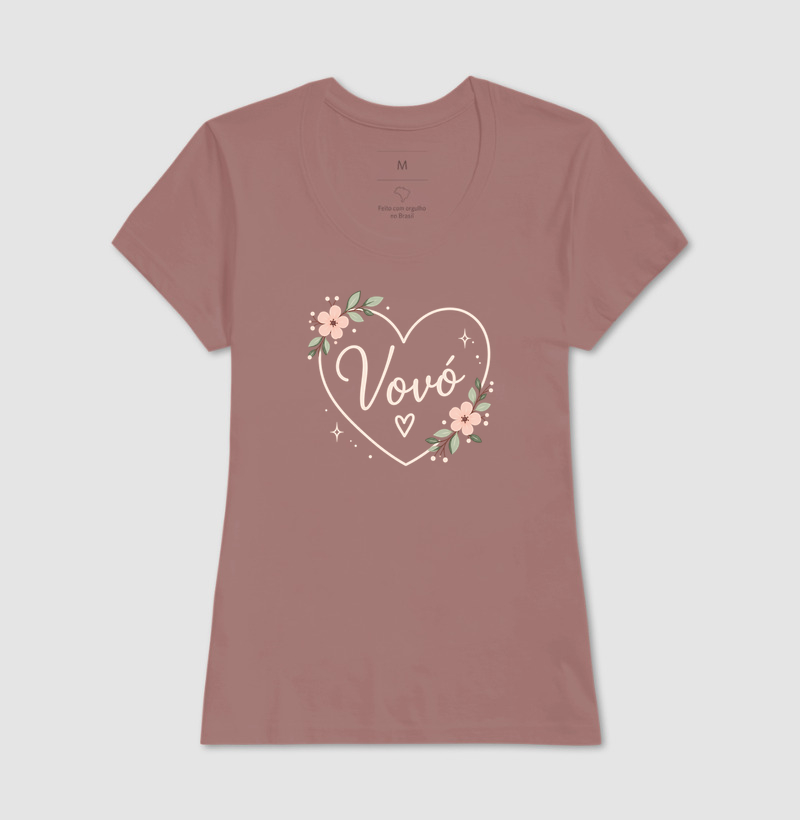 Vovó - coração e flores - Imagem 10