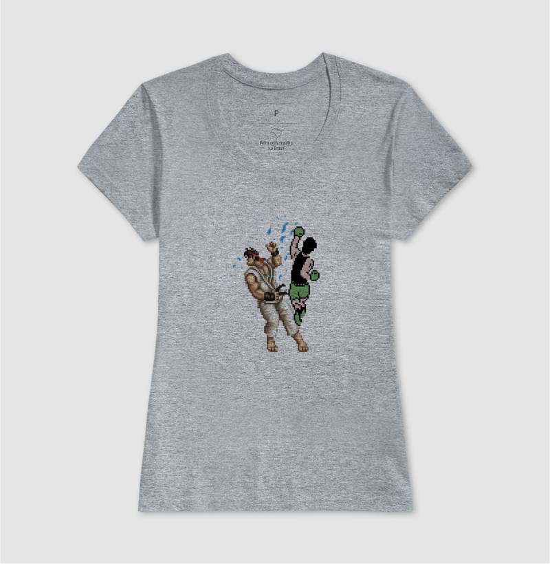 Camiseta Luta de Pixel - Ryu - Imagem 9